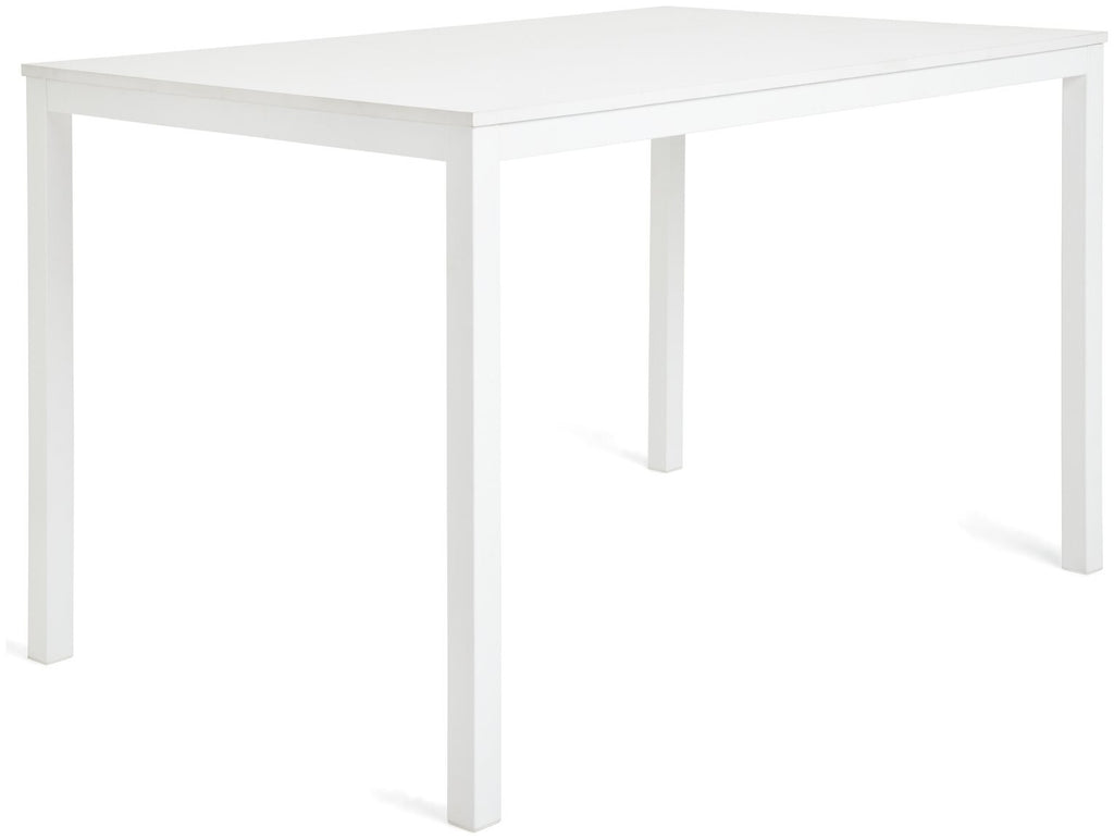 Toby Wood 4 Seater Dining Table - White ( B Grade )