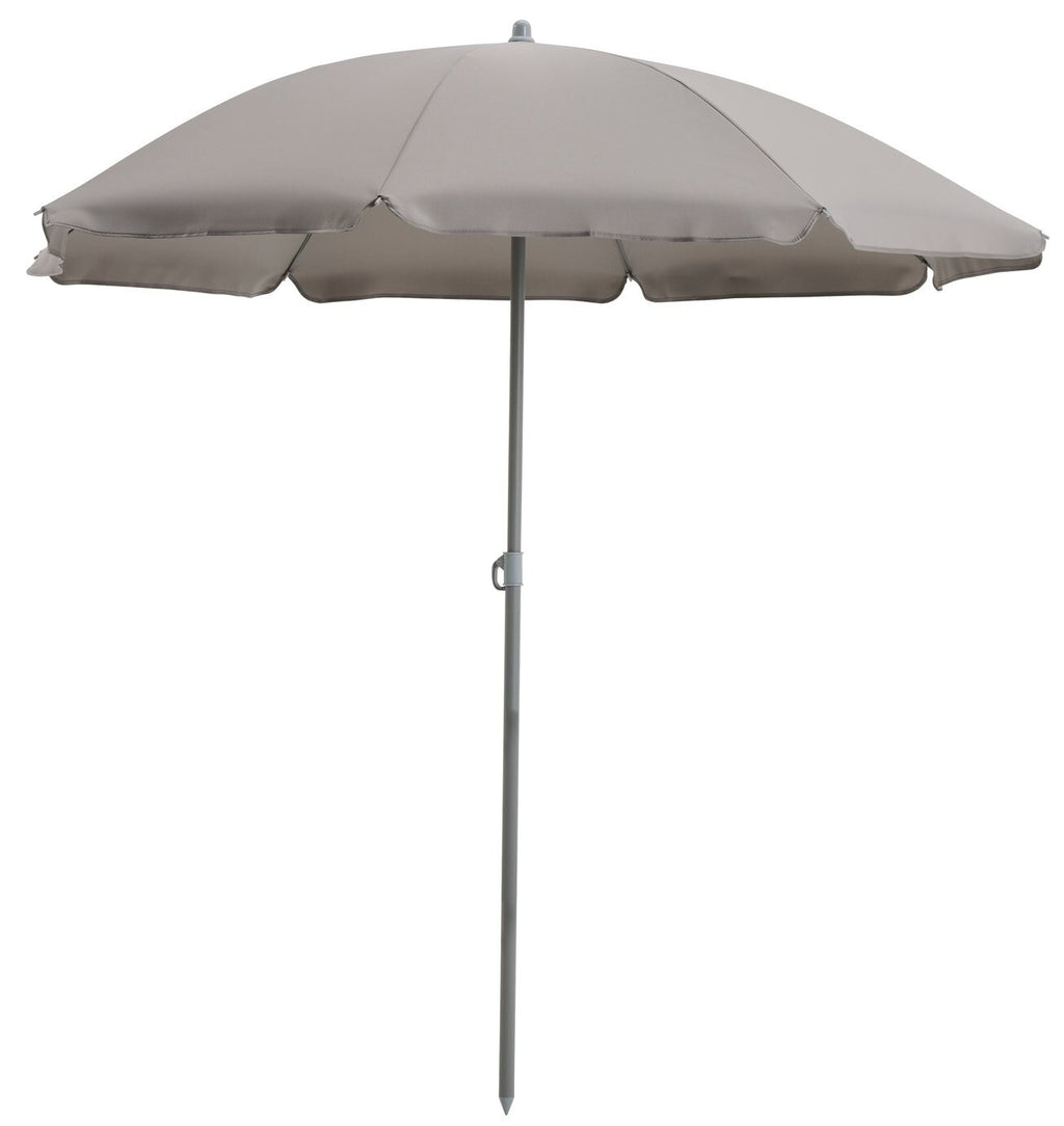 Home 4 Seater Metal Patio Set - Light Grey