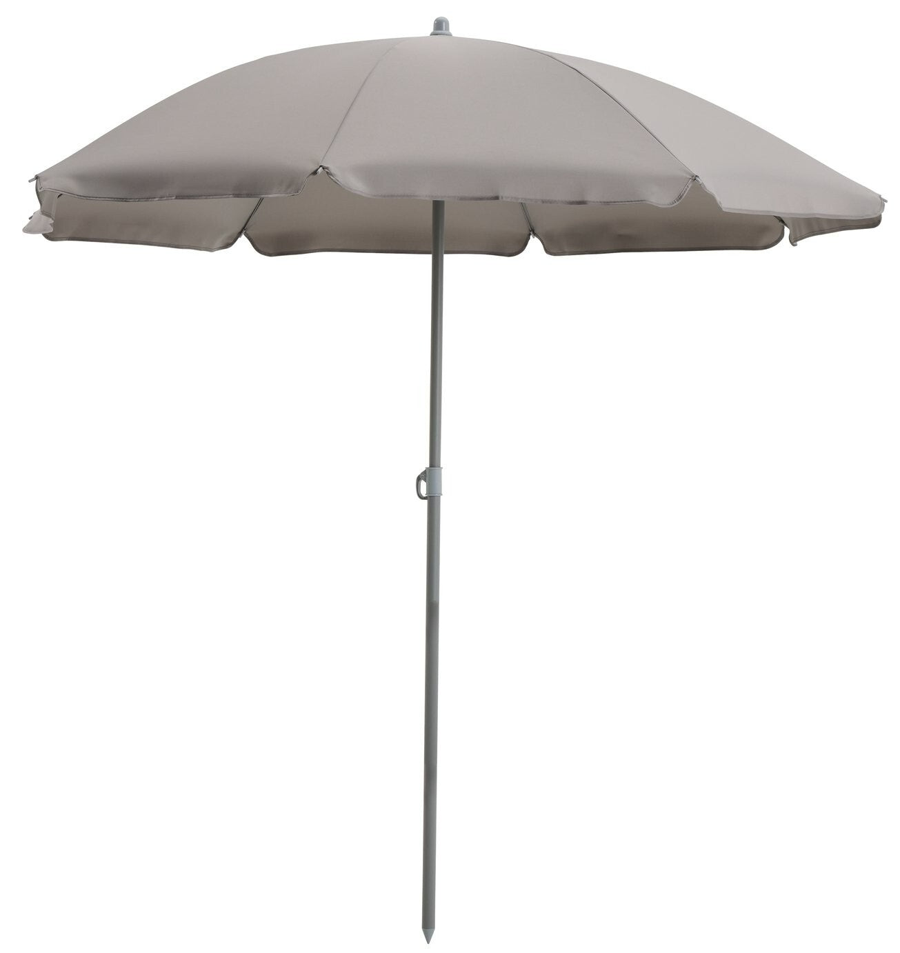 Home 4 Seater Metal Patio Set - Light Grey