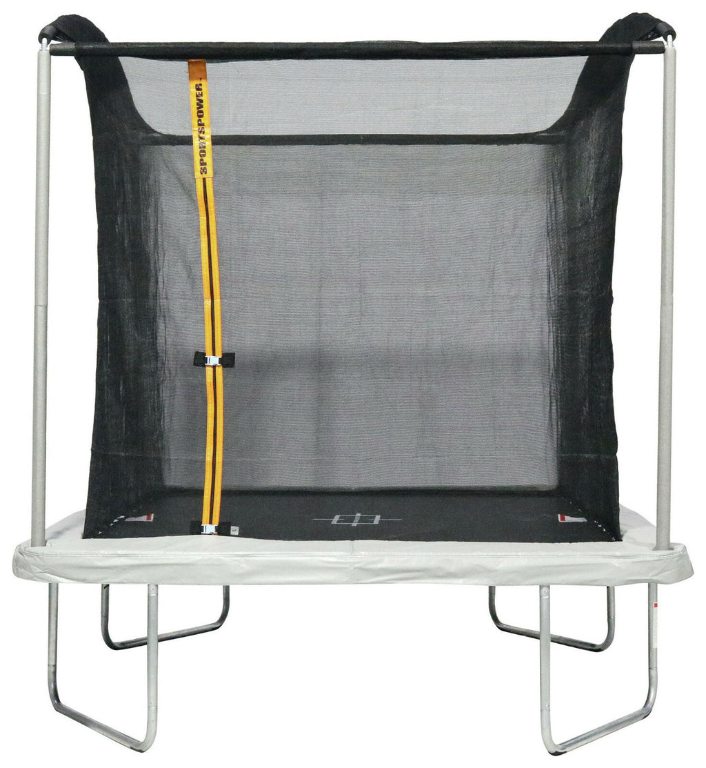 Sportspower 10ft x 8ft Rectangular Trampoline & Enclosure | Garden Jumping Toy