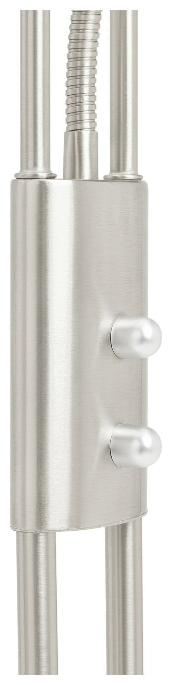 Father & Child LED Uplighter Floor Lamp - Chrome