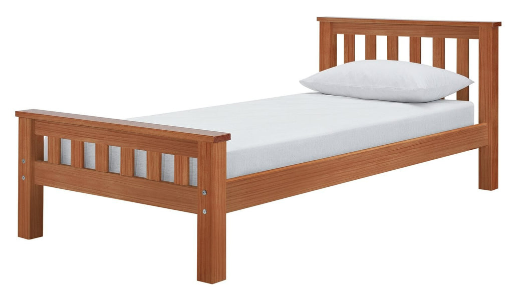 Heavy Duty Single Bed Frame - Pine