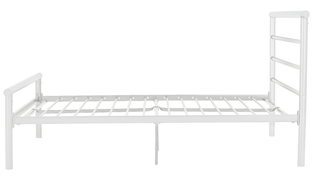 Avalon Small Double Metal Bed Frame - White