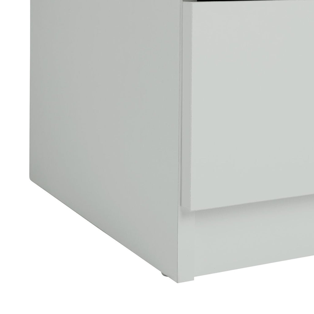 Brisbane 4 Drawer Chest â€“ Grey ( B Grade )