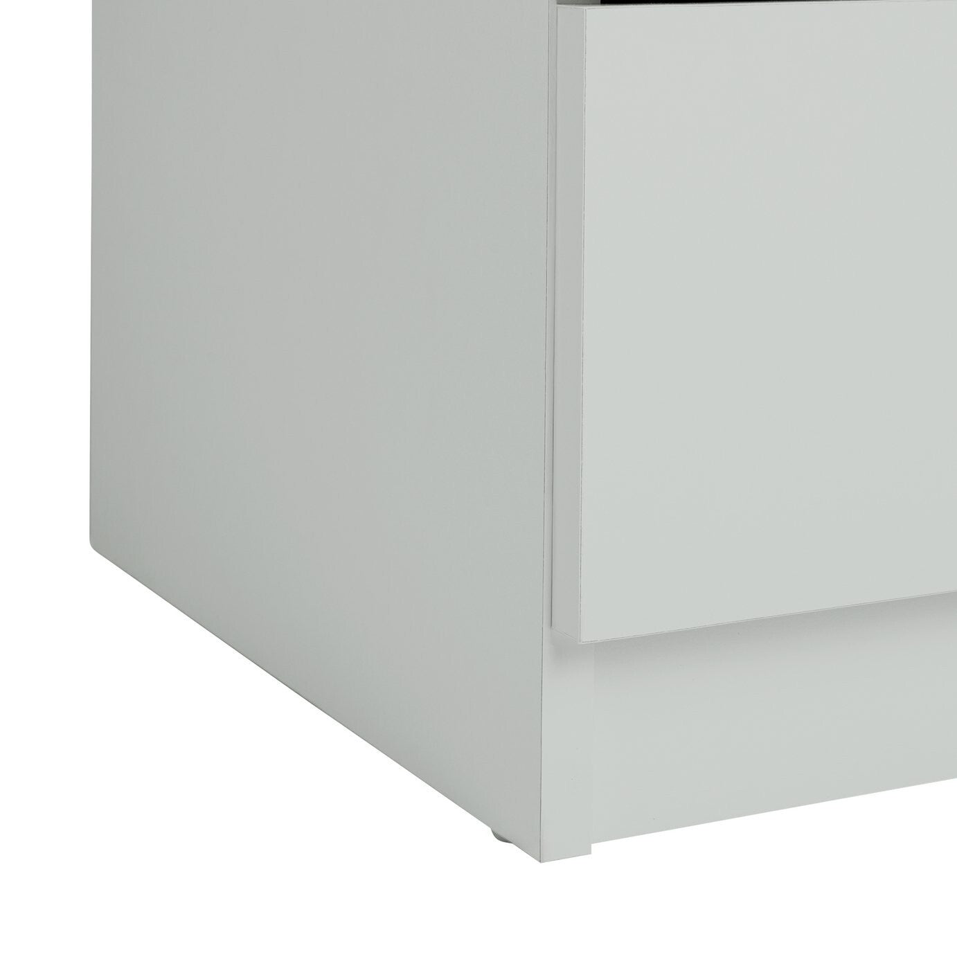 Brisbane 4 Drawer Chest â€“ Grey ( B Grade )