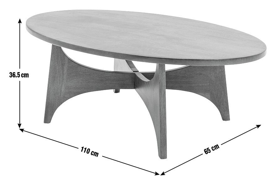 Habitat Mid Century Coffee Table - Brown