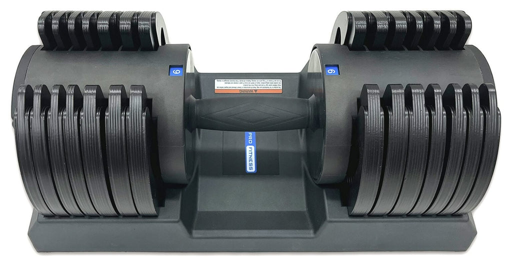 Pro Fitness Adjustable 25KG Dumbbell