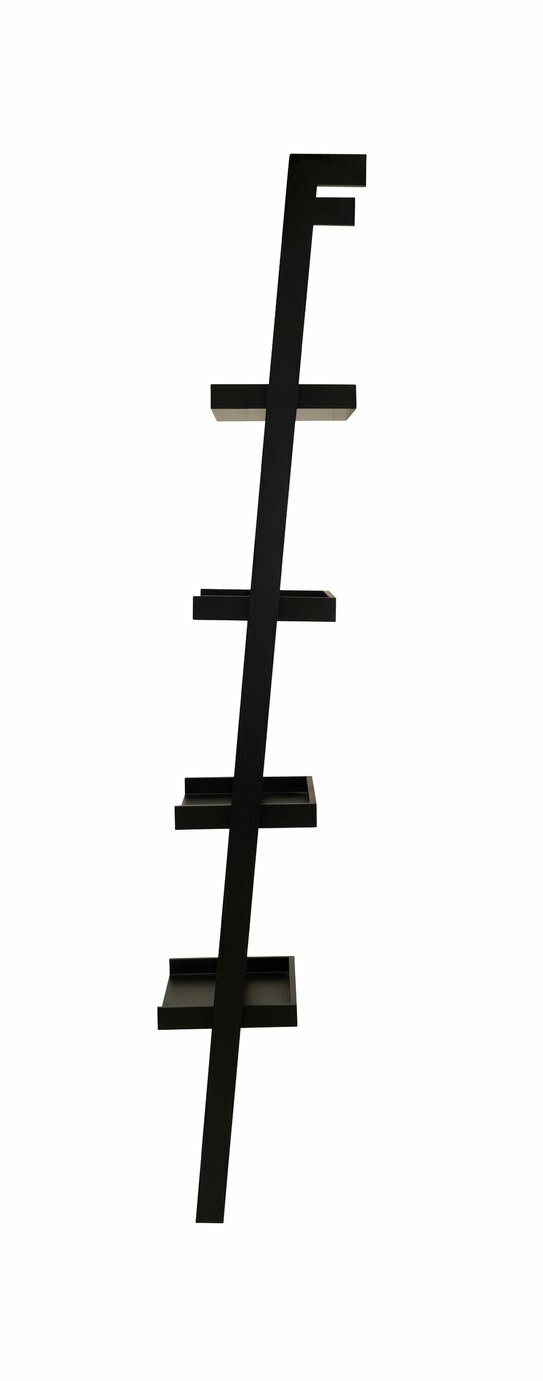 Habitat Jessie Narrow Ladder Shelf - Black