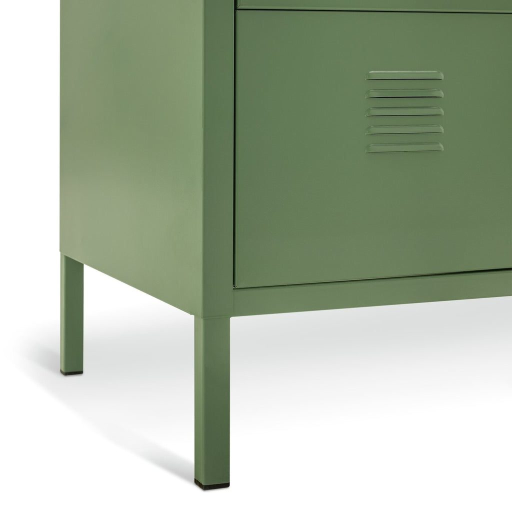 Habitat Stevie 3 Drawer Chest - Green