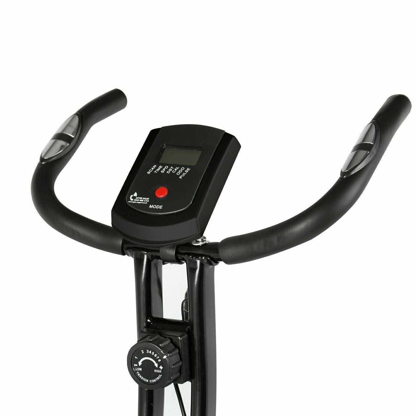 Pro Fitness FEB2000 Folding Exercise Bike | Home Workout Bike Compact Foldable