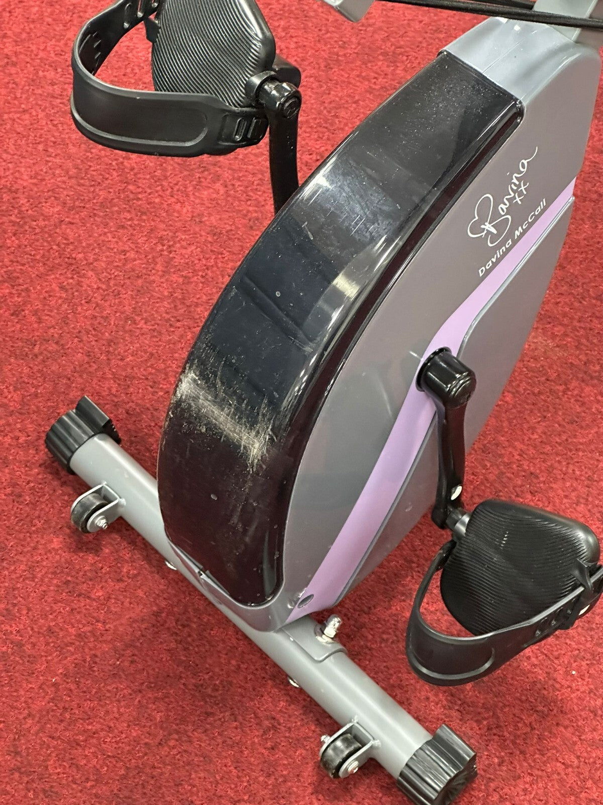 Davina McCall Folding Exercise Bike With Resistance Bands (S)