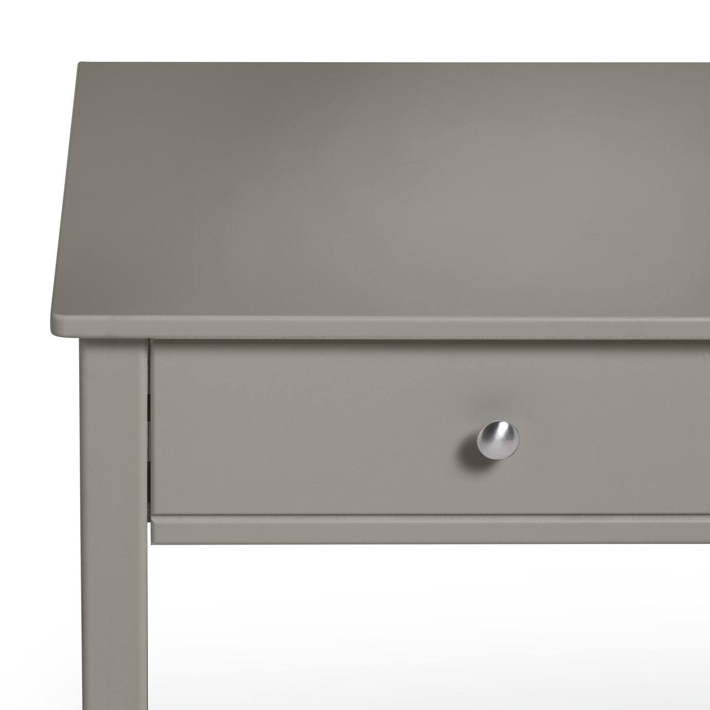 Brooklyn 2 Drawers Desk - Grey ( B Grade 15958 )