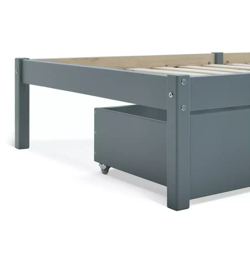 Habitat Ronnie Single Bed Frame and Drawer - Duck Egg Blue | Storage For Bedroom