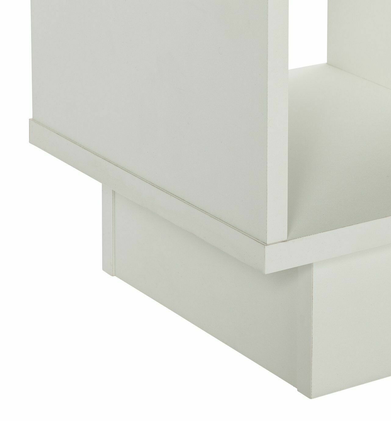 Cubes Wide Bookcase - White