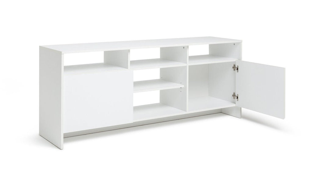 Habitat Turin 2 Door Extra Large TV Unit - White | Living Room Storage TV Stand