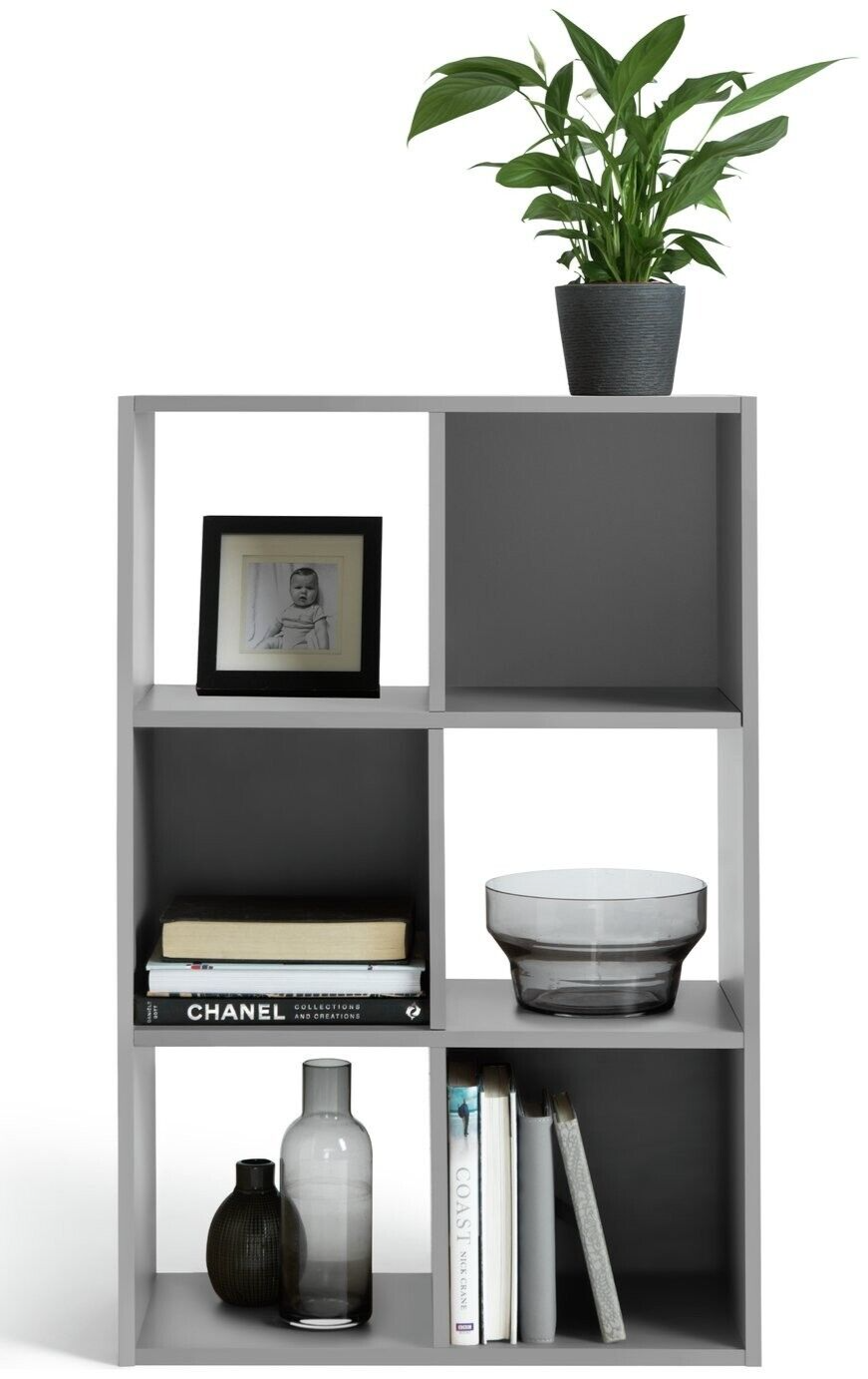 Squares 6 Cube Storage Unit - Grey