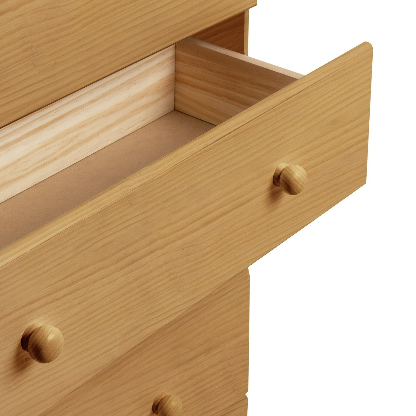 Nordic 4 + 2 Drawer Chest - Pine