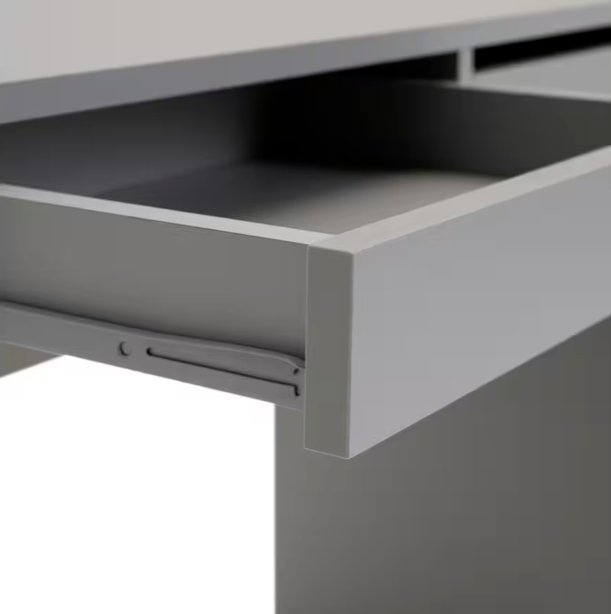 Pepper 2 Drawer Desk - Grey