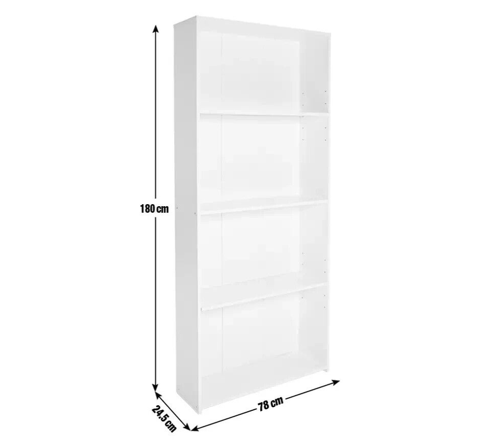Malibu Bookcase - White
