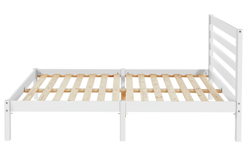 Kaycie Small Double Bed Frame - White ( B Grade 41772 )