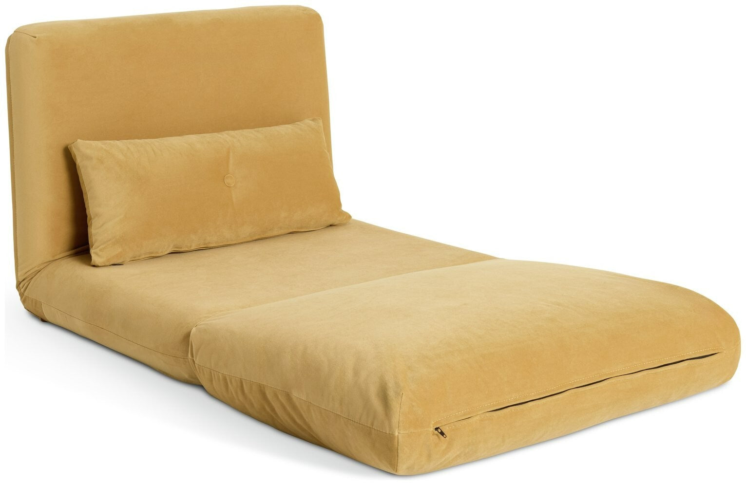 Habitat Lexi Fabric Chair Bed - Camel