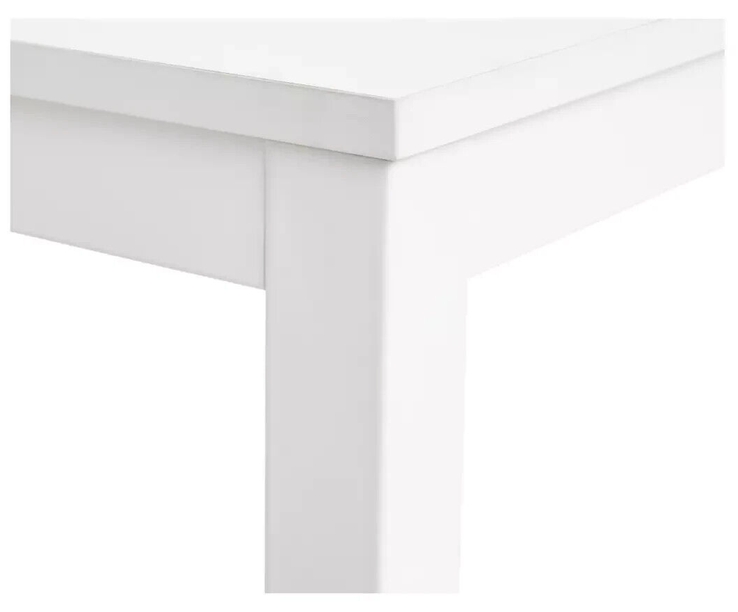 Home Toby 4 Seater Dining Table White | Modern Kitchen Furniture Space Saving