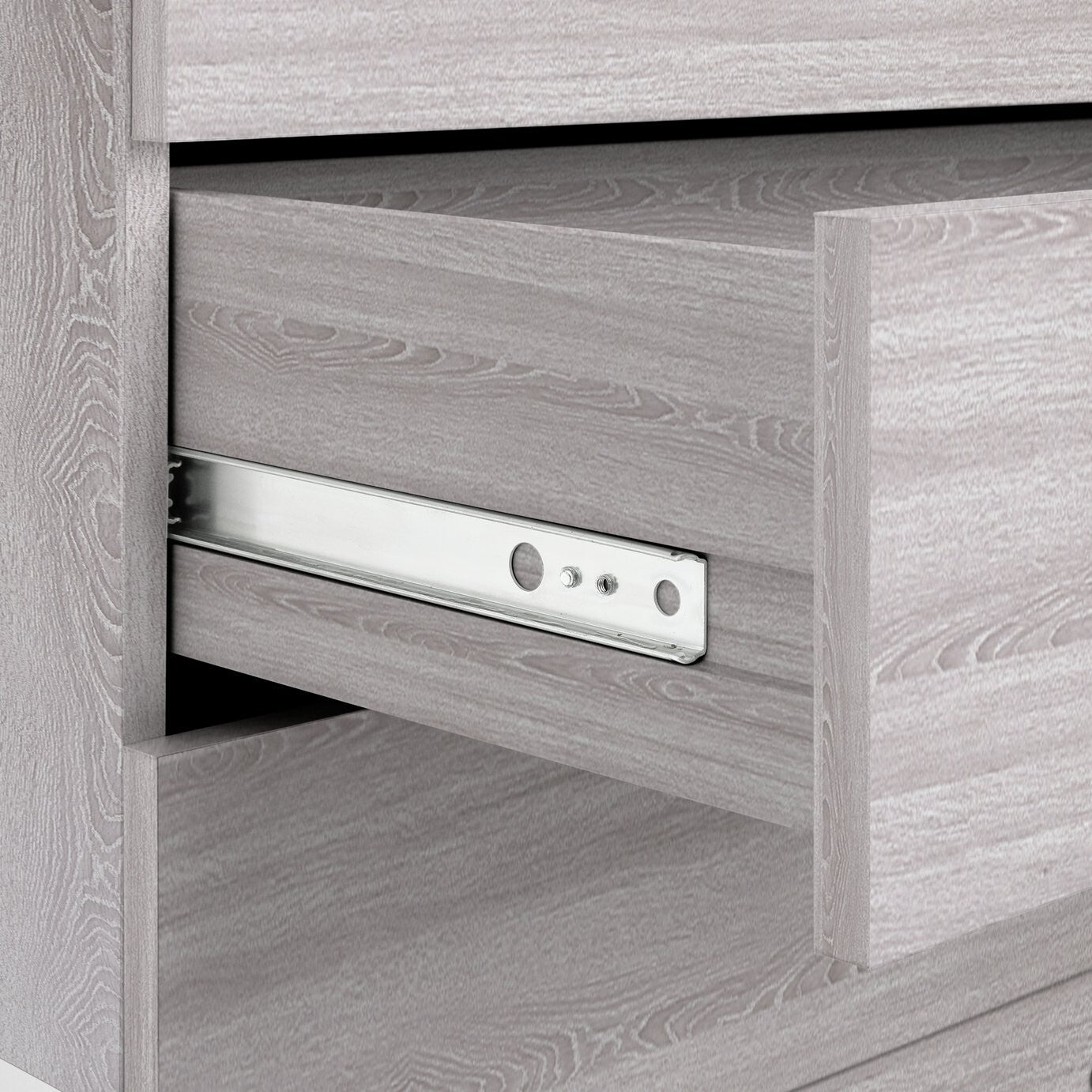 Brisbane 5 drawers Chest â€“ Grey Oak