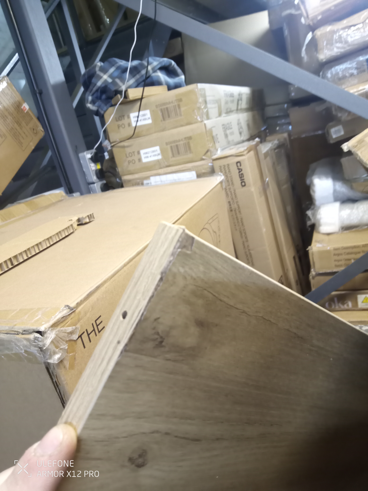 Habitat Loft Living Medium Corner Shelving Unit - Oak ( B Grade 56444 )