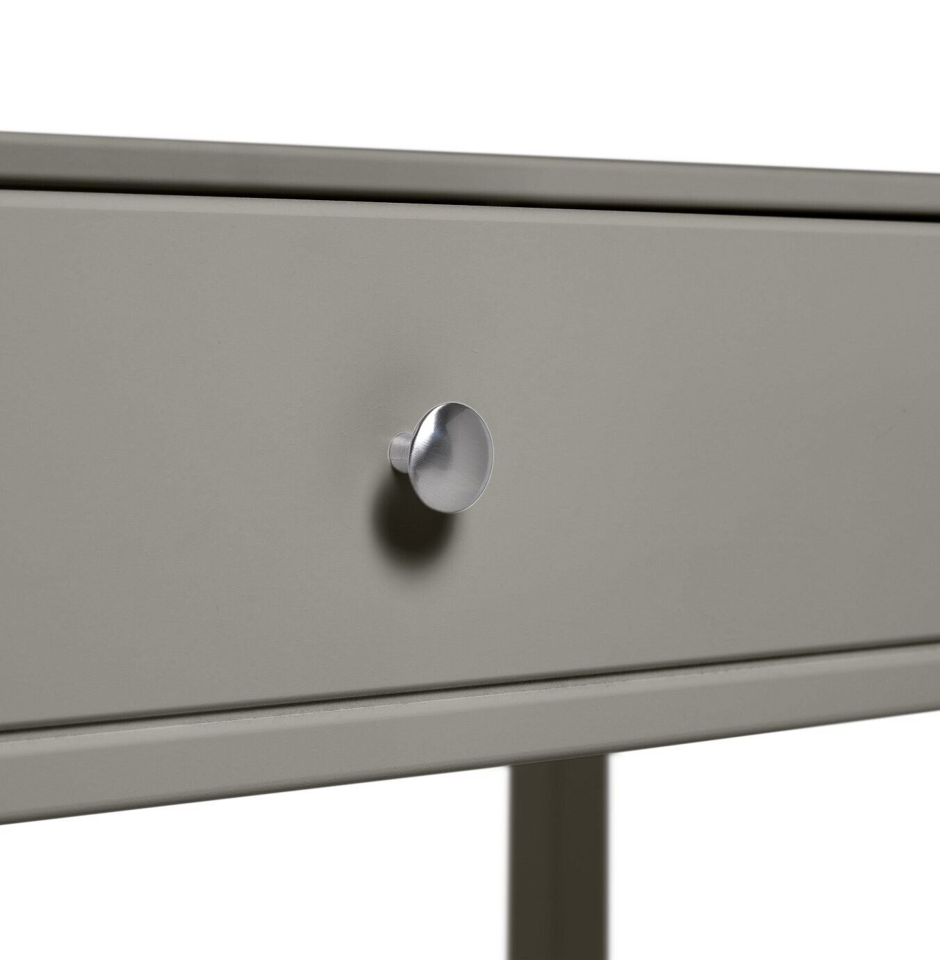 Brooklyn 2 Drawers Desk - Grey ( B Grade 15958 )