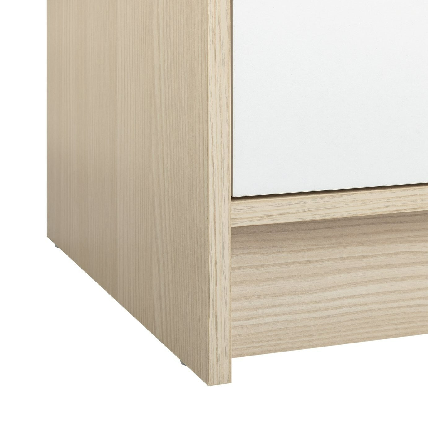 Kids Malibu 4+2 Drawer Chest - White & Acacia