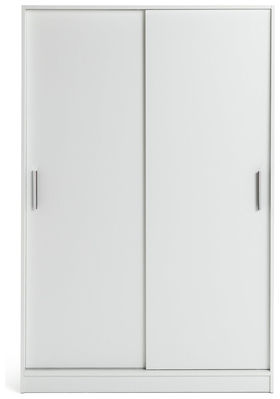 Nova 2 Door Sliding Wardrobe - White
