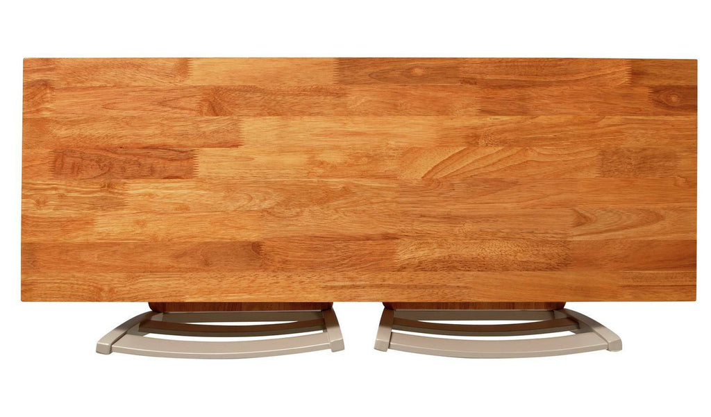 Home Chicago Extending Grey Bar Table & 2 Grey Stools | Kitchen Breakfast Set