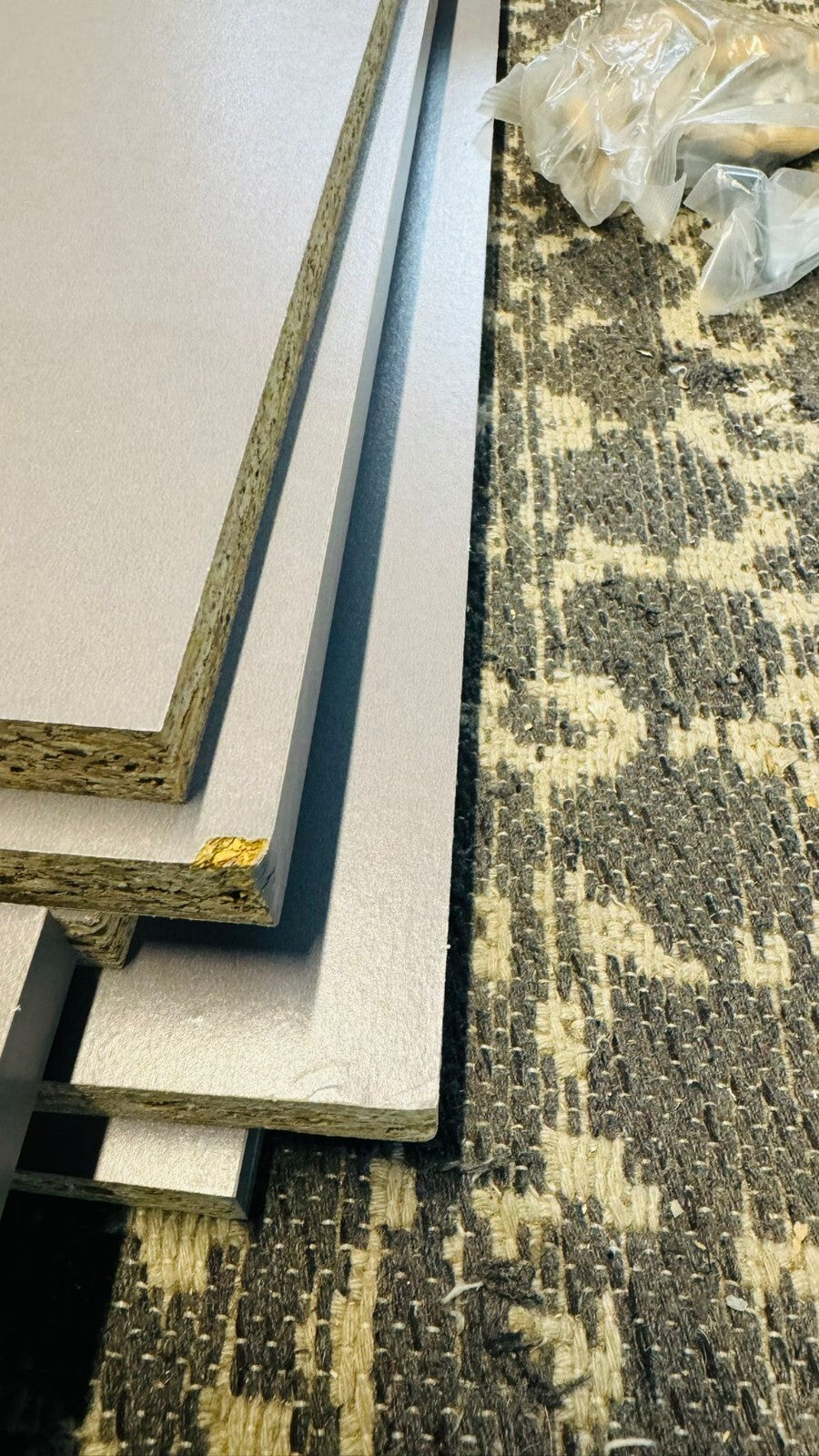 Lawson Office Desk - Grey ( B Grade 19398)