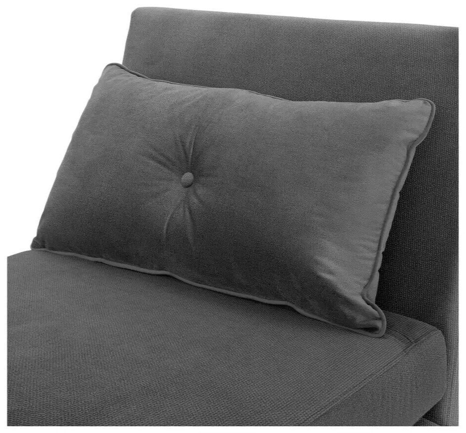 Habitat Roma Single Compact Fabric Chairbed - Grey