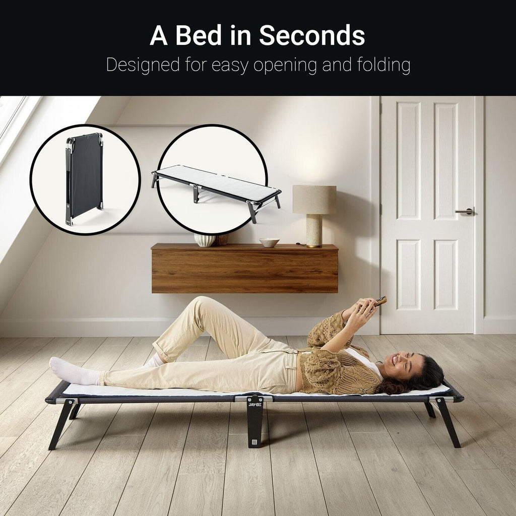 Jay-Be Lite Folding Bed with Mattress - Single