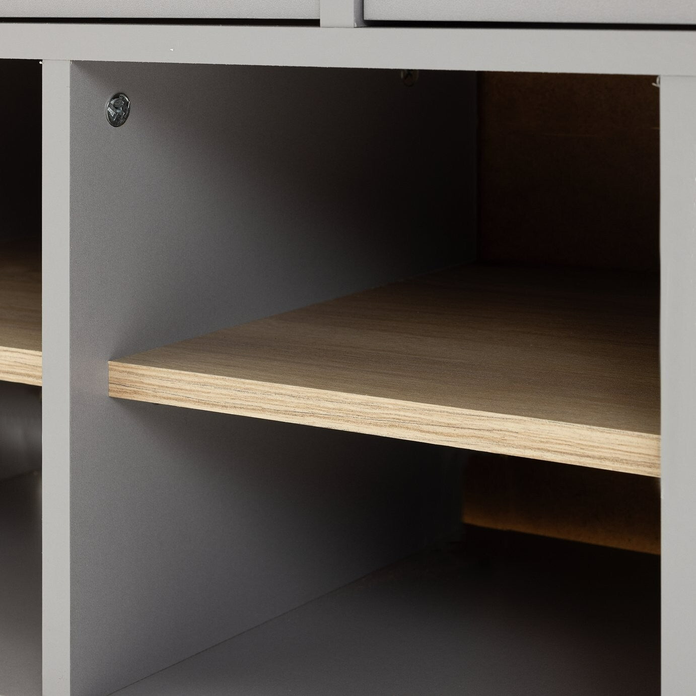 Winchester Shoe Storage Bench - Grey