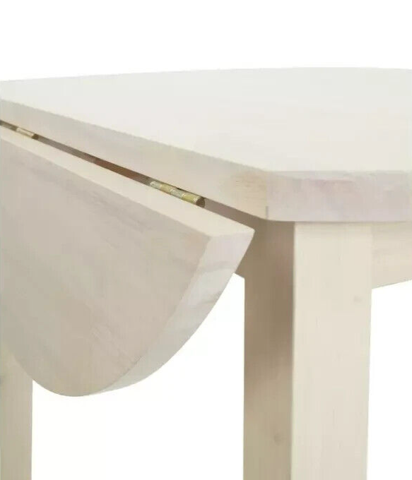 Kendal Solid Wood Extending Table & 4 Oak Chairs White Wash