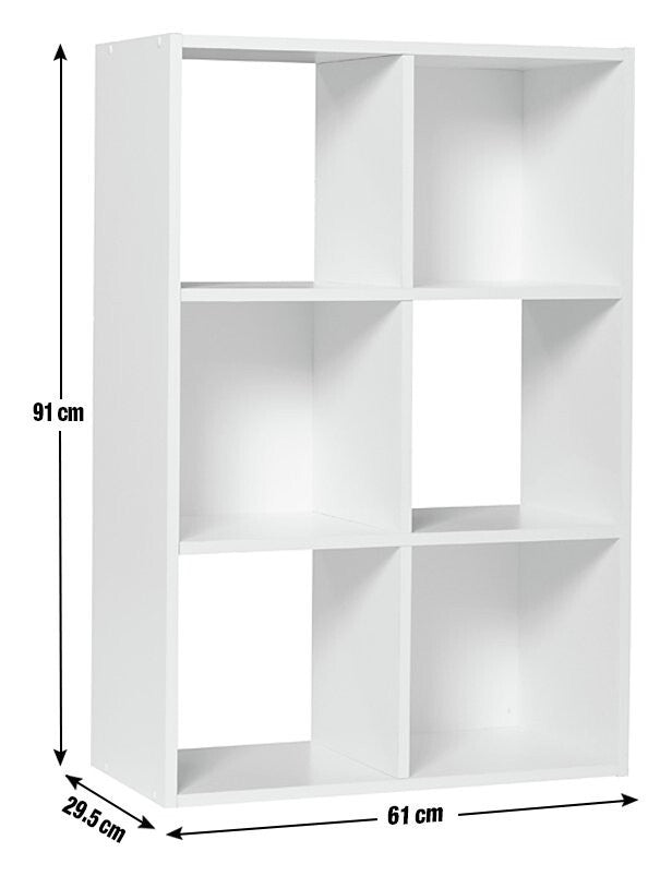 Squares 6 Cube Storage Unit - Anthracite
