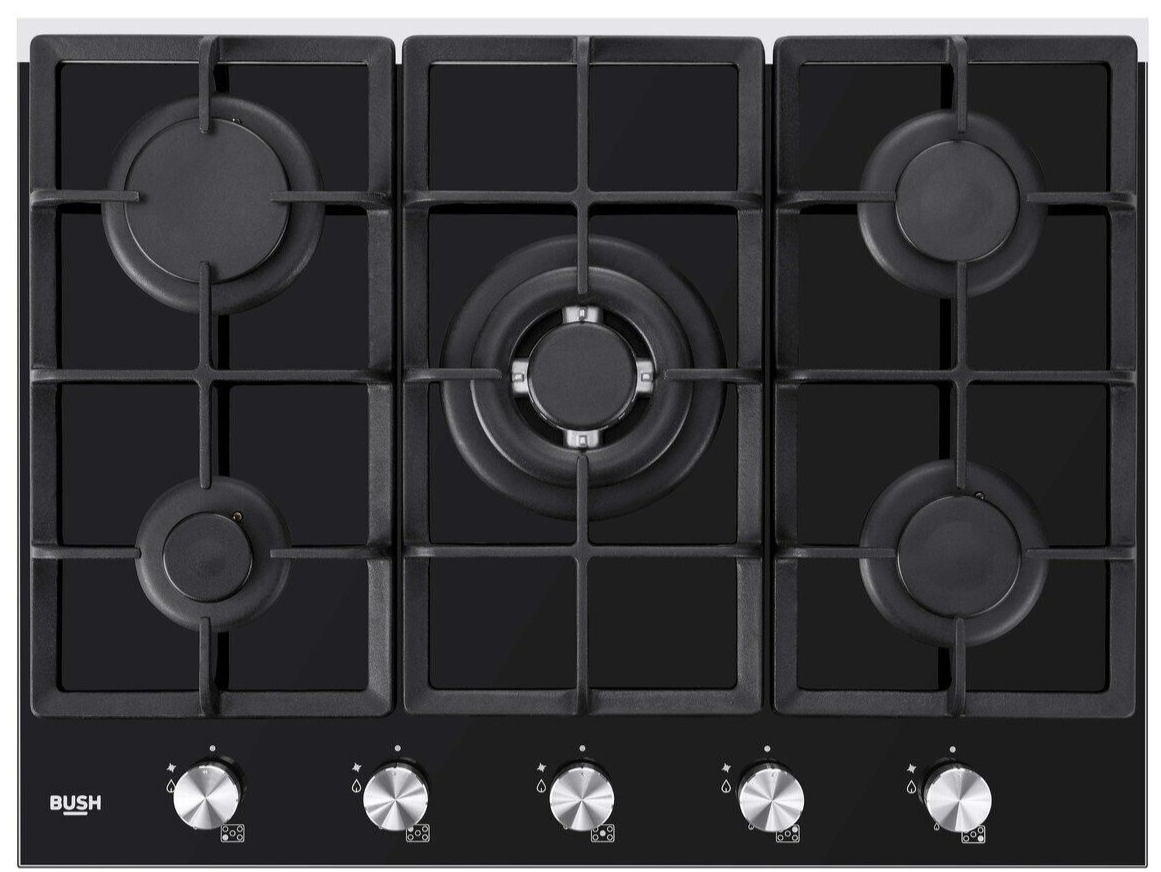 Bush BGOGH75 Electric Gas Hob - Black