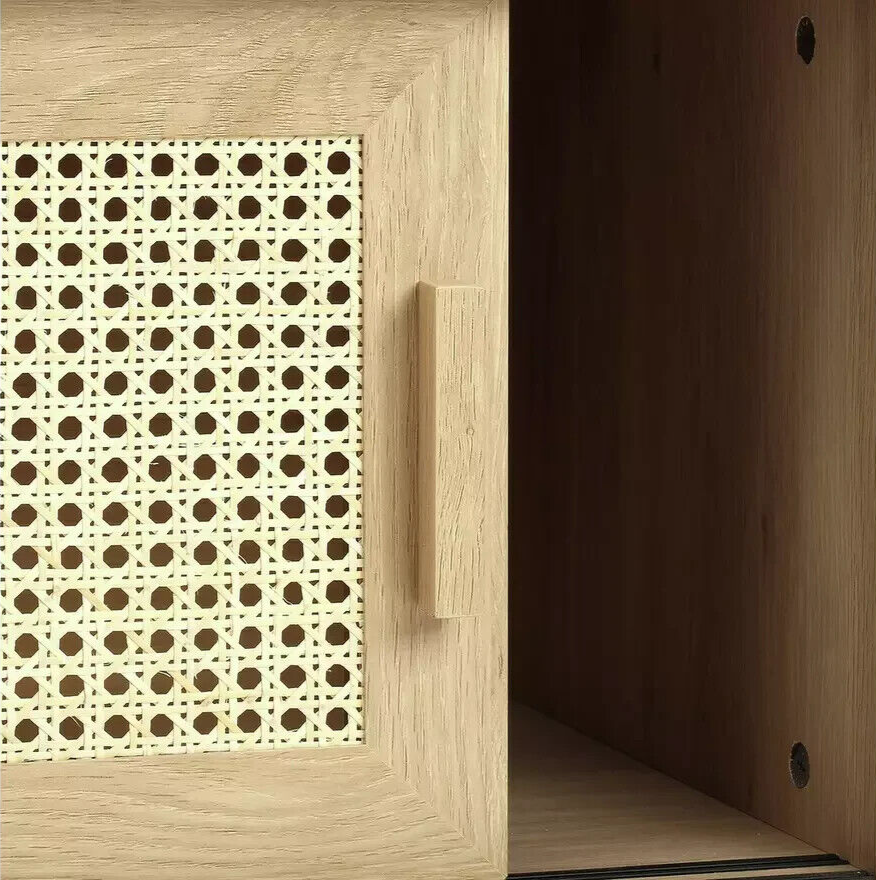 Java 2 Door TV Unit - Oak
