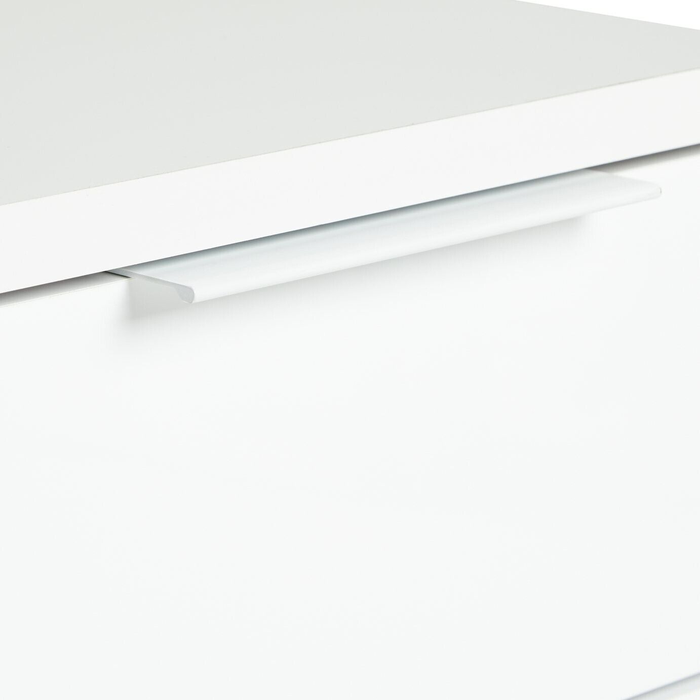 Hallingford 3+2 Drawer Chest -White Gloss