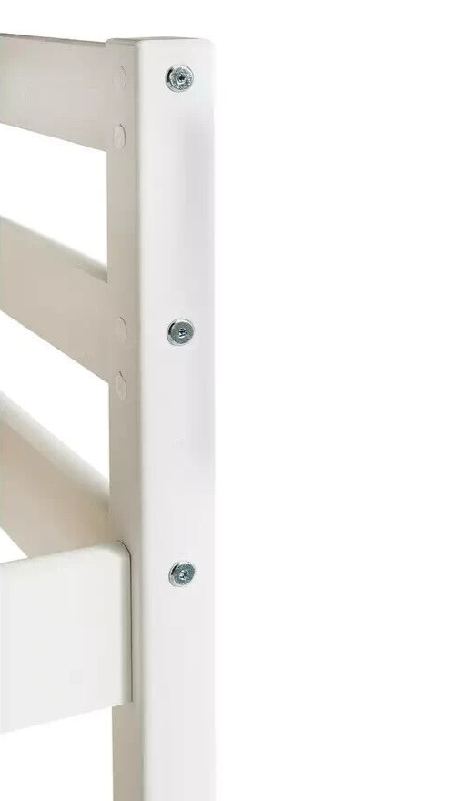 Kaycie Mid Sleeper Shorty Bed Frame - White