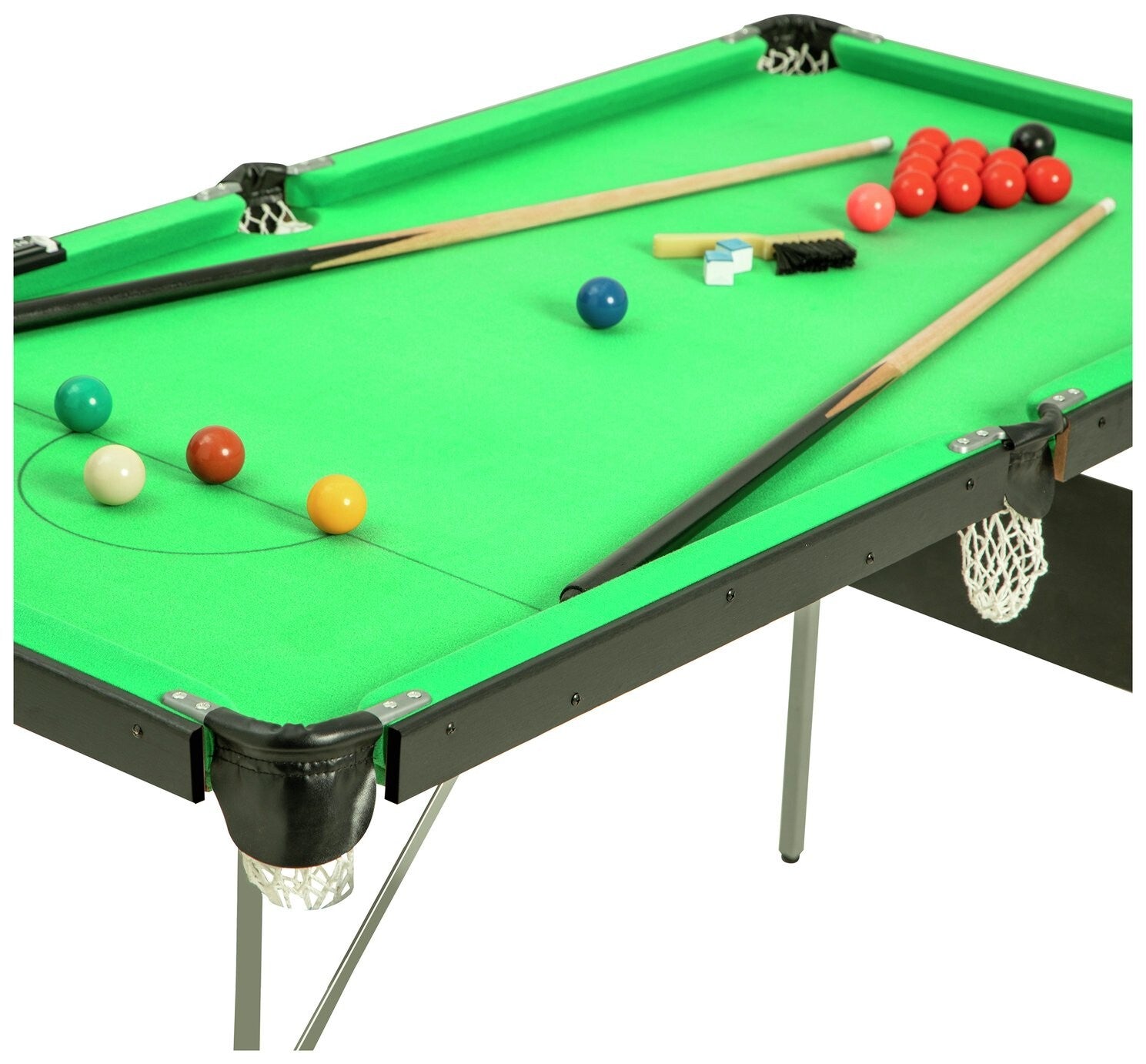 Hy-Pro 4ft 6in Folding Snooker and Pool Table | Compact Game Table ( B Grade )