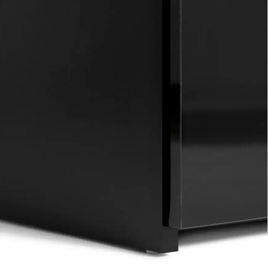 Habitat Hayward 2 Door TV Unit - Black Gloss ( B Grade 44483 - 44487 )