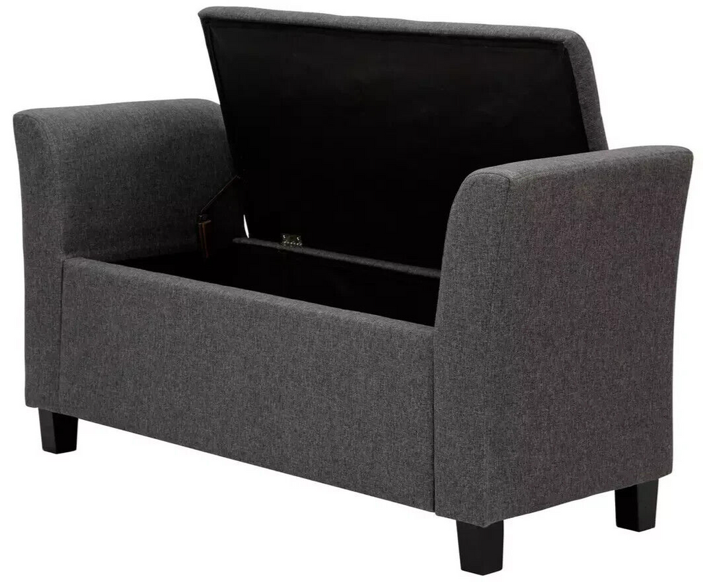 GFW Verona Window Fabric Seat - Charcoal