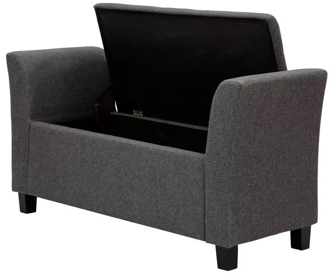 GFW Verona Window Fabric Seat - Charcoal