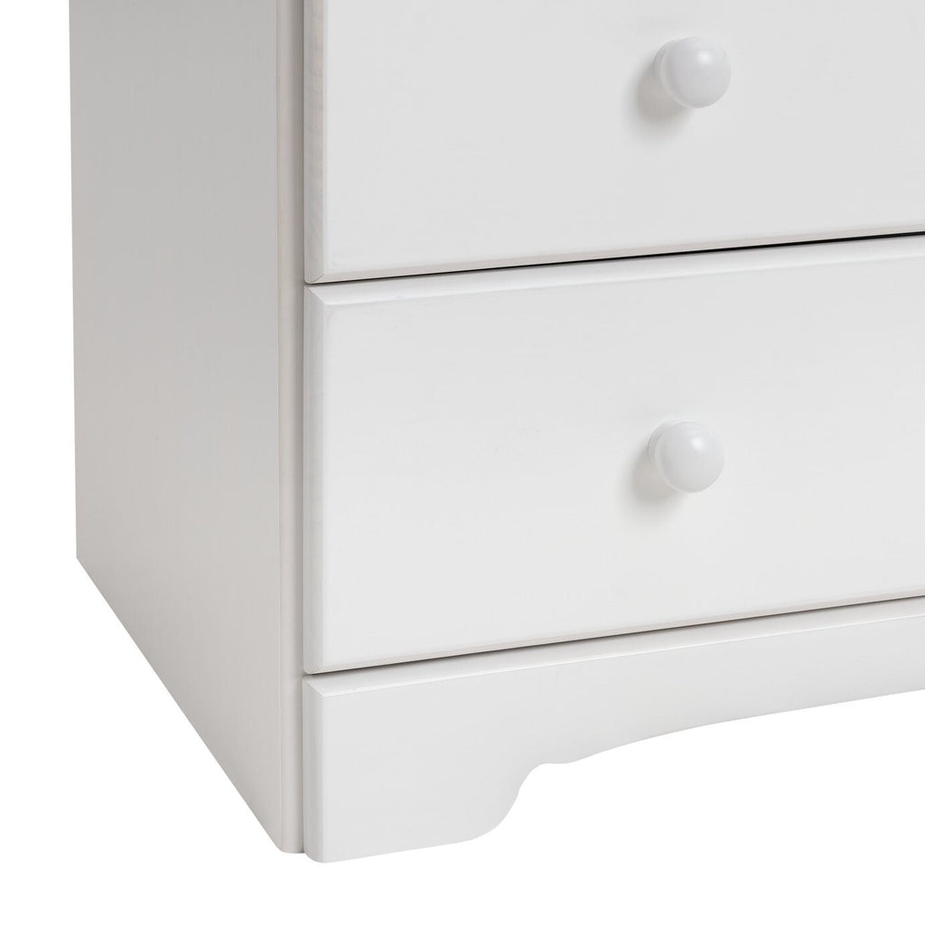 Nordic 2 Door 2 Drawer Wardrobe - White ( B Grade 34426 - 34427 )