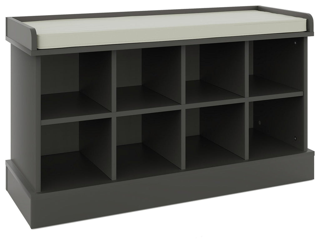 Kempton Shoe Bench - Grey