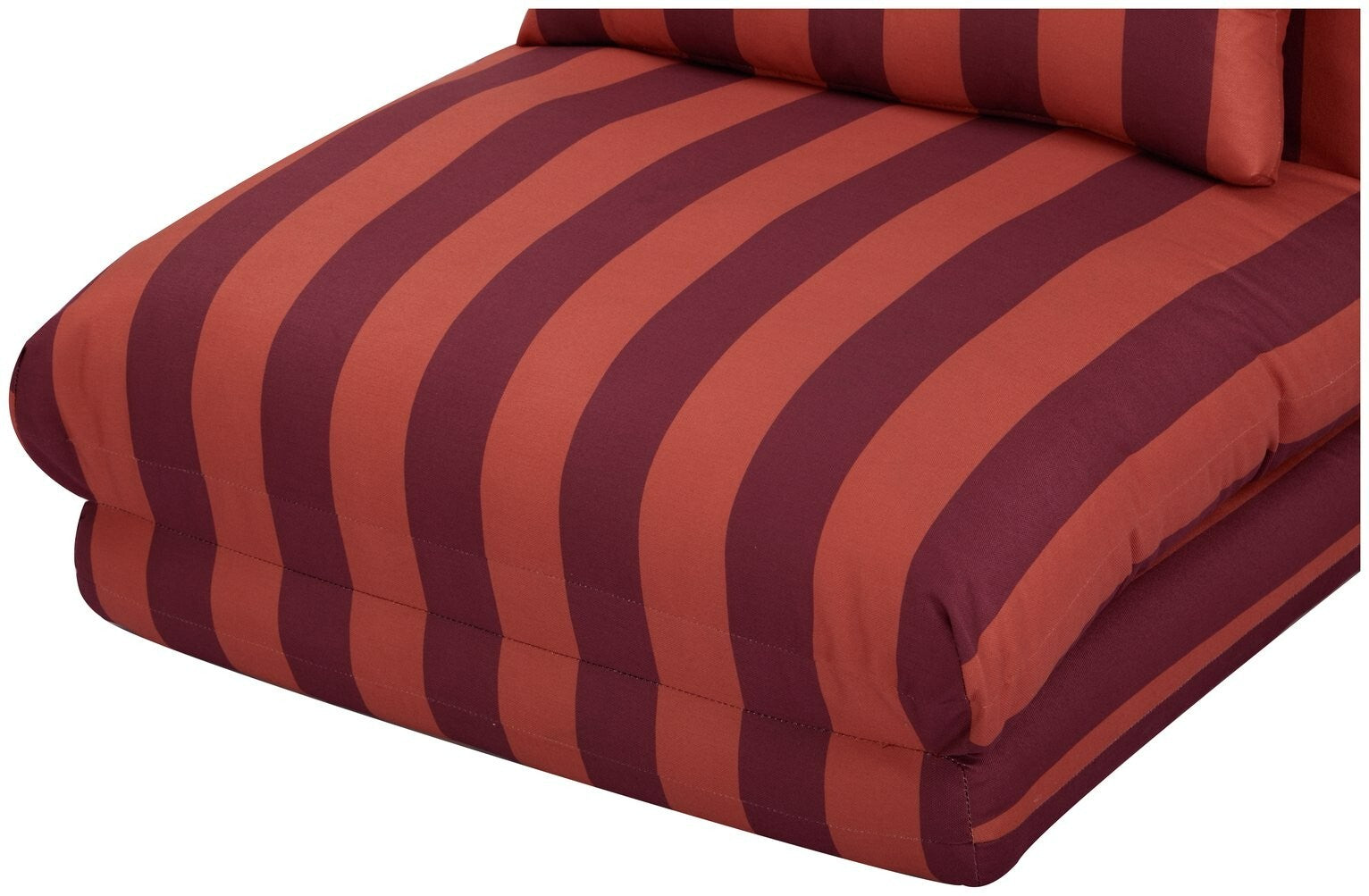 Lexi Single Fabric Chairbed - Red