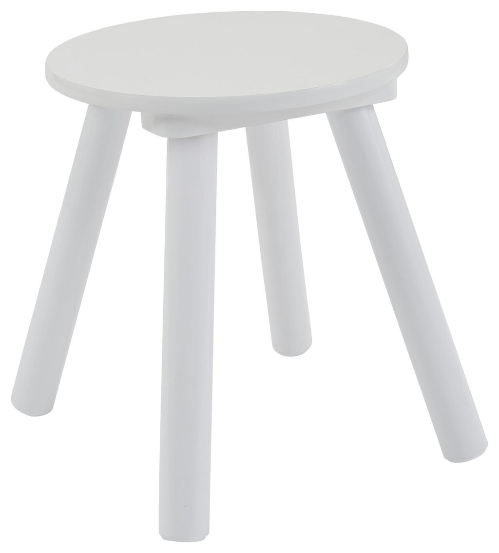 Liberty House Kids mirror Dressing Table And Stool - White